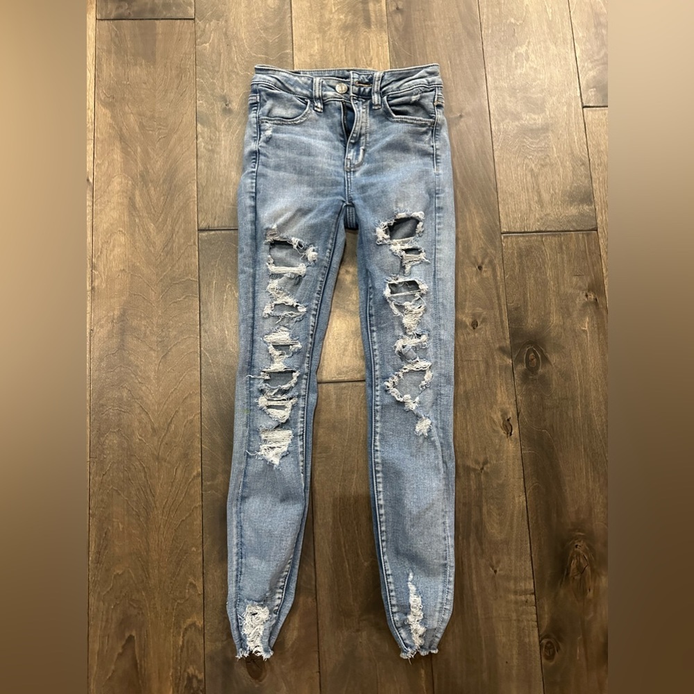 American Eagle hi rise jegging size 2